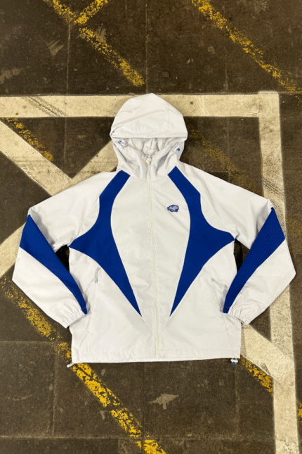 VORTEX WOVEN JACKET WHITE/BLUE