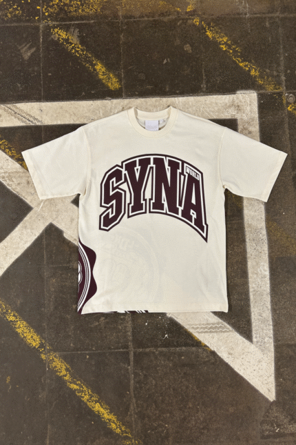 COLLEGE TEE OFF WHITE